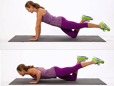 What are the Abdominal and hip lifting exercises for ladies?