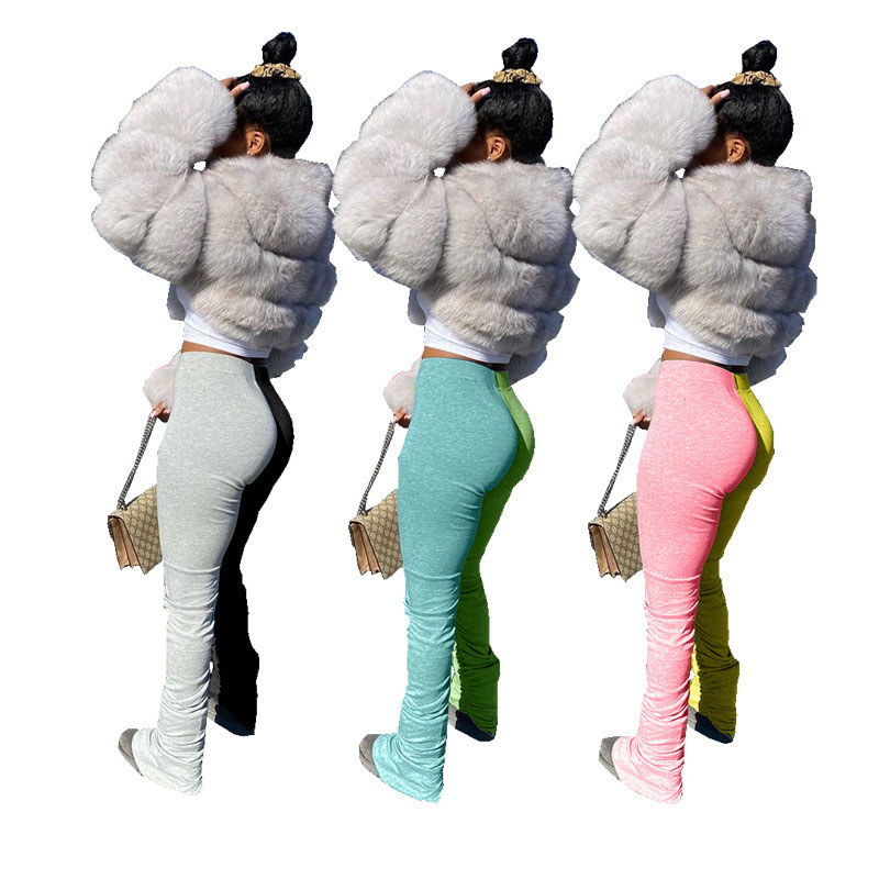 Women Stacked Jogger Pants
