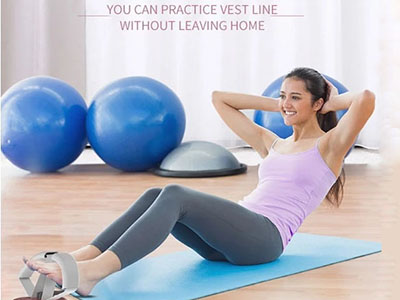 How to practice vest line in the female abdomen?