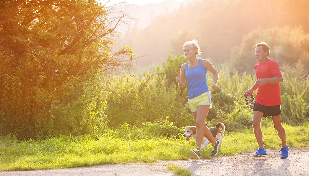 the benefits of jogging.