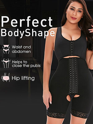 What color do you choose for shapewear? Maybe you need black slimming bodysuit.