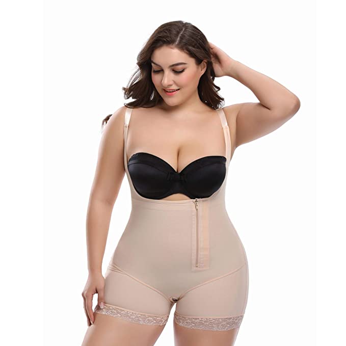 Nude Compression Body Shaper Slimming Shaper