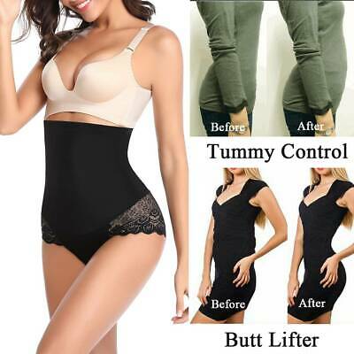 Black Hi-Waist Tummy Control Shapewear Panty