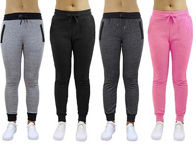 What are the benefits of wearing slim-fit sweatpants?