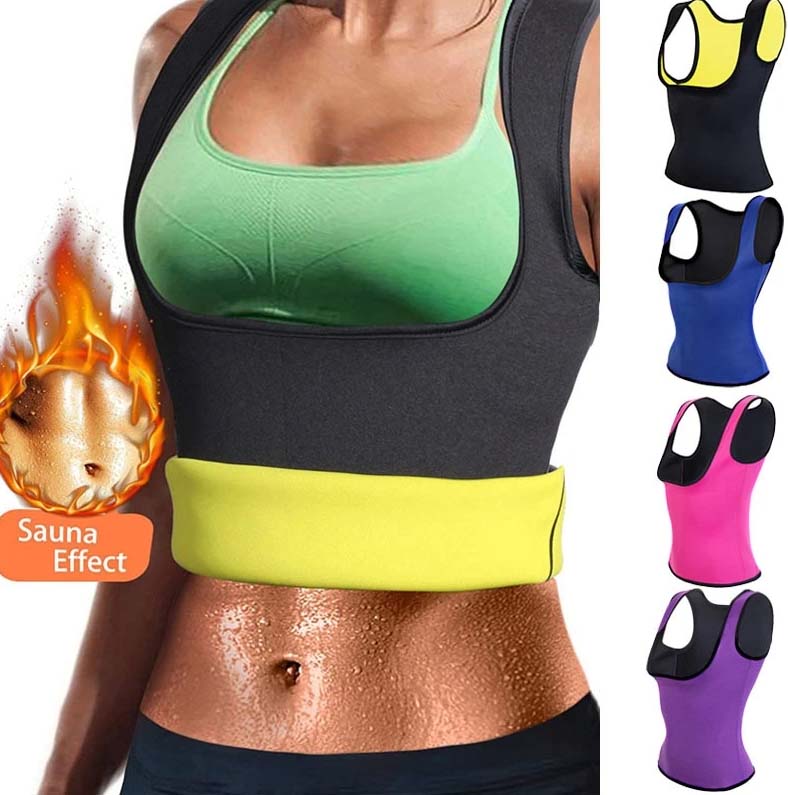 Different colors Neoprene body shaper.