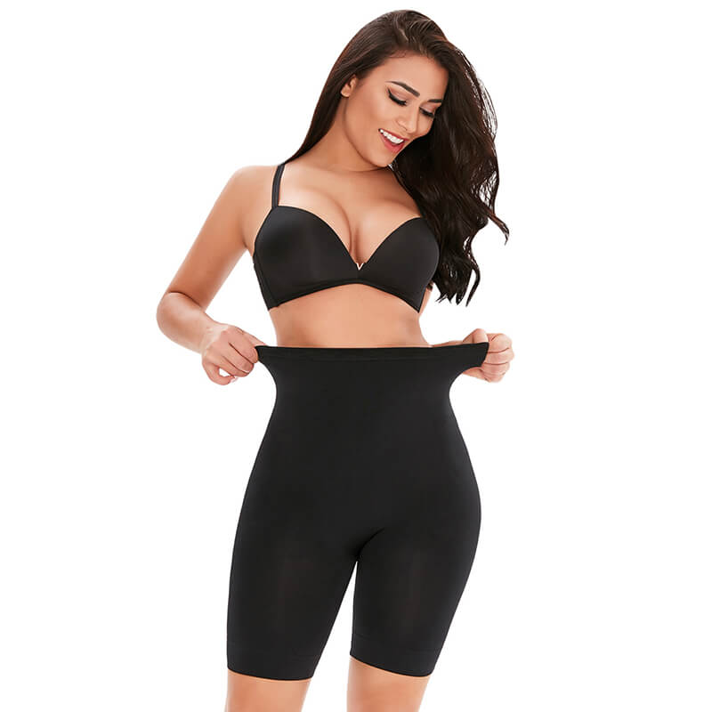 High Waisted Body Shaper Shorts Tummy Control Panty