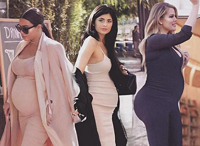 Kardashian's pregnancy shapewear is controversial.