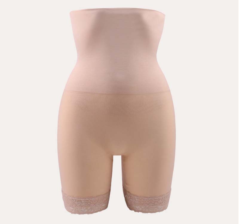 nude Shorts Shapewear With Lace Body Shape