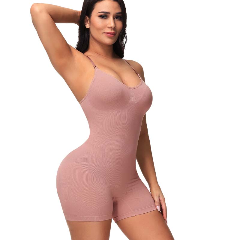 Seamless Bodysuits pink 1