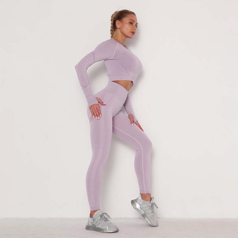 Wholesale Yoga Leggings Set Women's Workout Set 3 Piece Tracksuit MH13926