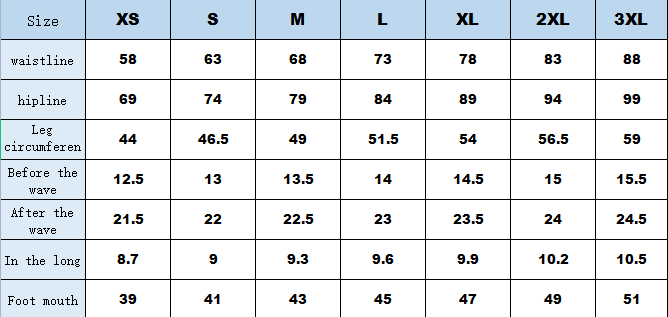 Wrap Bandage Waist Trainer Size Chart